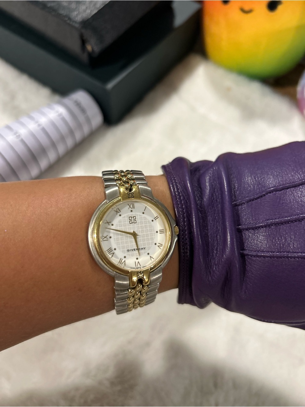 Givenchy Two-Tone Women’s Watch 19cm In Great Condition Authentic Pre-owned